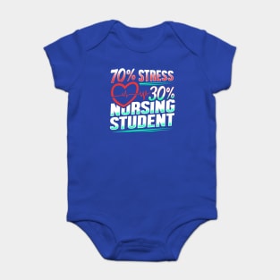 Nursing Student Funny Humor Nurse Baby Bodysuit